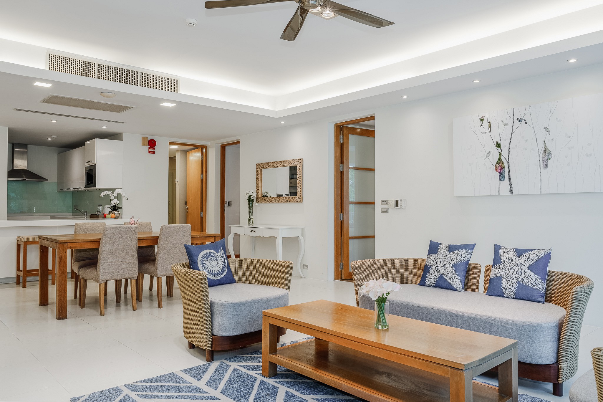 2 Bedroom Residence with Kitchen and Balcony